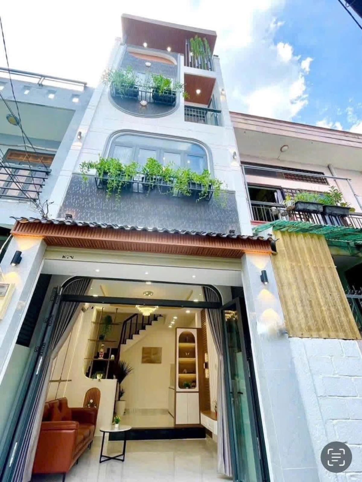 Cho thuê nhà đẹp mới xây tại Nguyên Hồng, Bình Thạnh - 3PN - 19 Triệu/Tháng