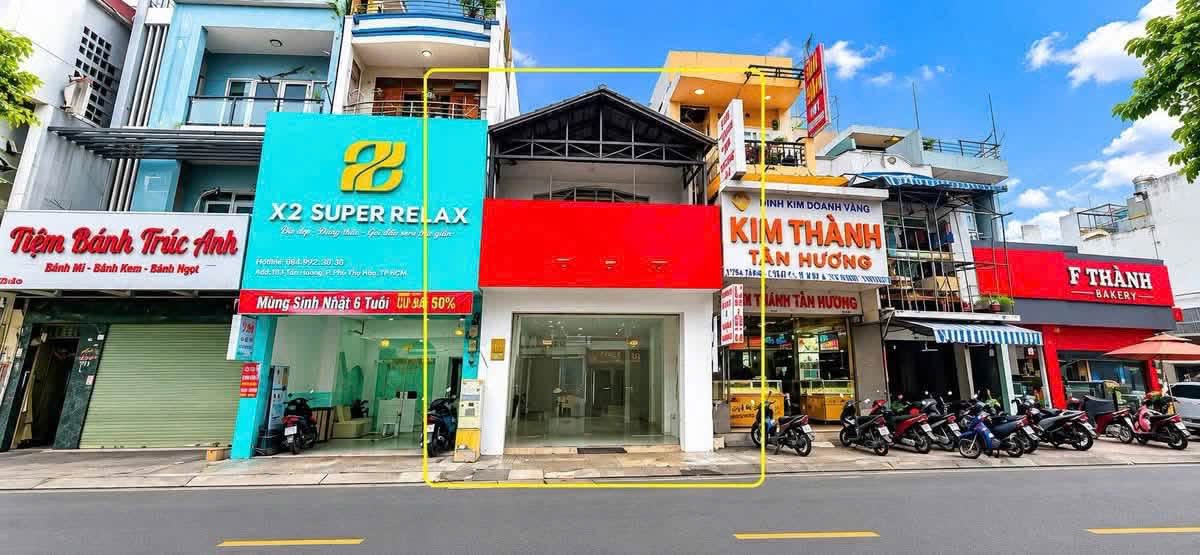 Cho thuê nhà mặt tiền Tân Hương, Tân Phú 88m² - 30 Triệu/Tháng