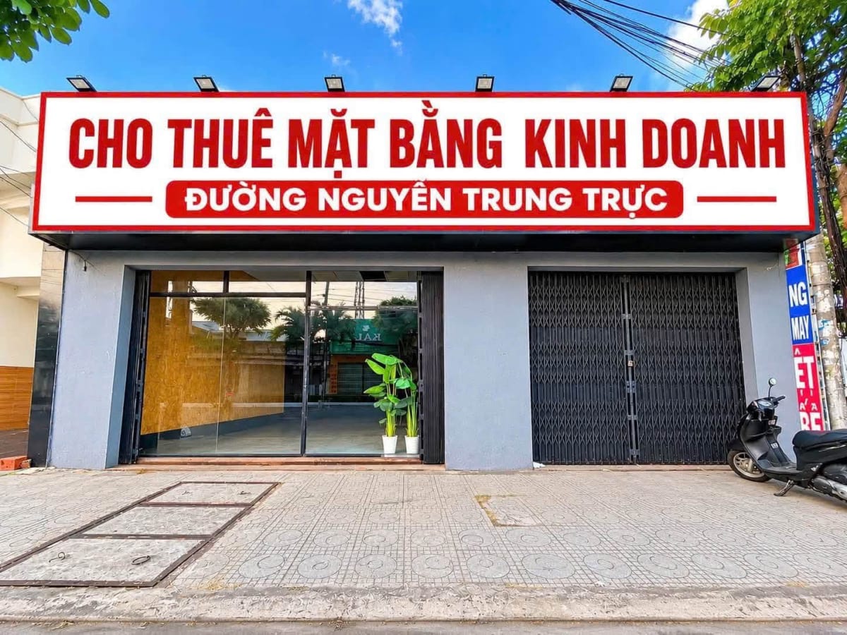 Cho thuê mặt bằng mặt tiền đường Nguyễn Trung Trực, Rạch Giá - 204m² - 22 Triệu/Tháng