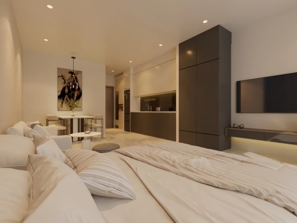 Bán căn hộ 1 phòng ngủ Nhà ở xã hội Phú Cường, Vĩnh Long - 708 Triệu