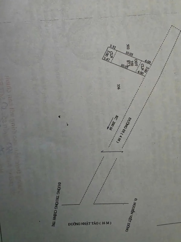 Bán Đất nền trục chính hẻm 4 Nhật Tảo - 1,35 tỷ
