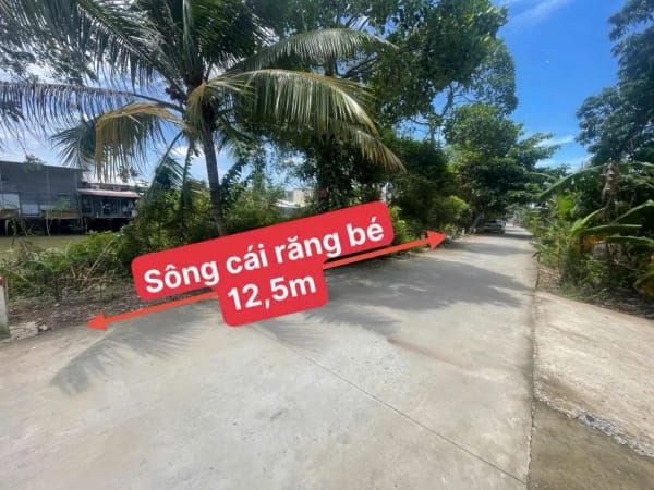 Bán 2064,2m² đất 2 mặt tiền đường Trương Vĩnh Nguyên, Cái Răng