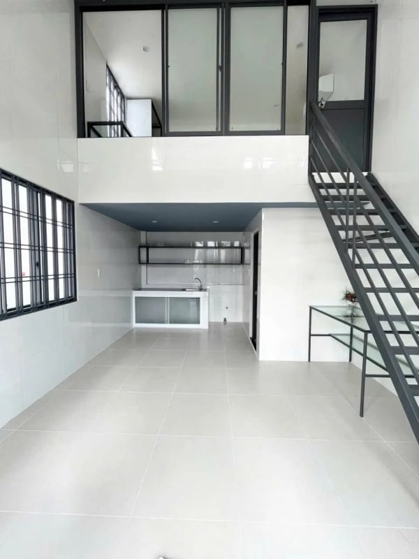 Cho thuê nhà 1 trệt 1 lửng KDC Hưng Phú - 6 Triệu/Tháng