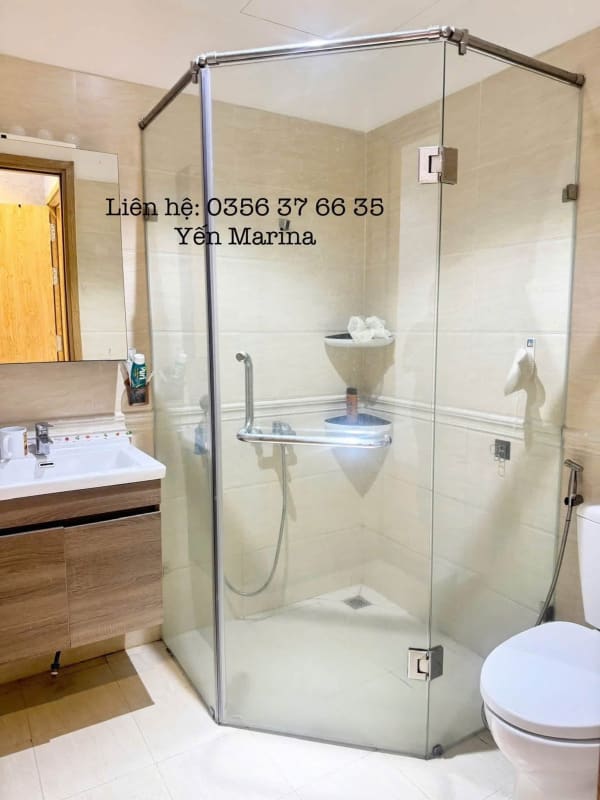 Cho thuê căn hộ 2PN Chung cư Marina Plaza, Mỹ Bình - 8 Triệu/Tháng