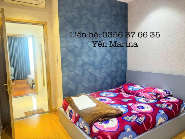 Cho thuê căn hộ 2PN Chung cư Marina Plaza, Mỹ Bình - 8 Triệu/Tháng