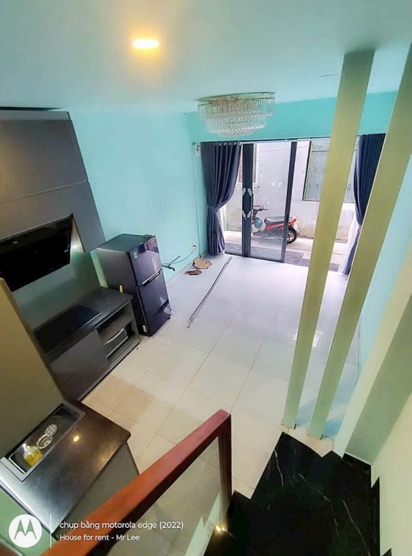 Cho thuê nhà hẻm Tân Kỳ Tân Quý, Tân Phú - 1PN 2WC - 8 Triệu/Tháng
