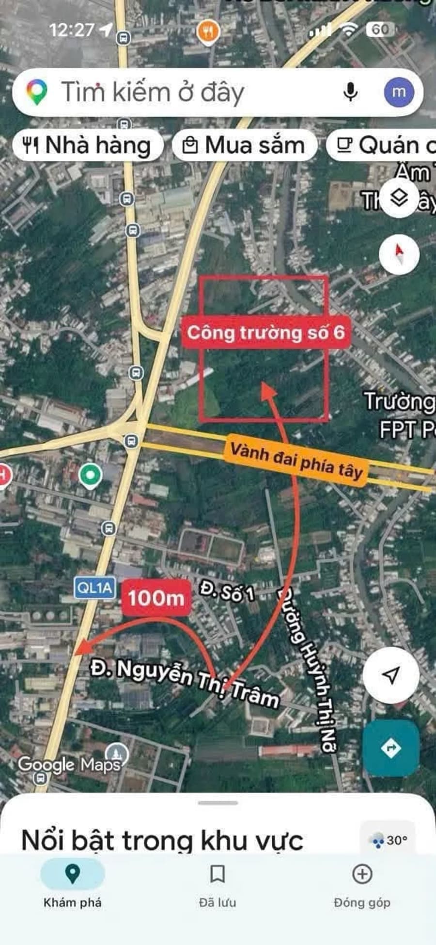 Bán 415m² đất mặt tiền Nguyễn Thị Trâm, Cái Răng - 12 Triệu/m² — ảnh 4