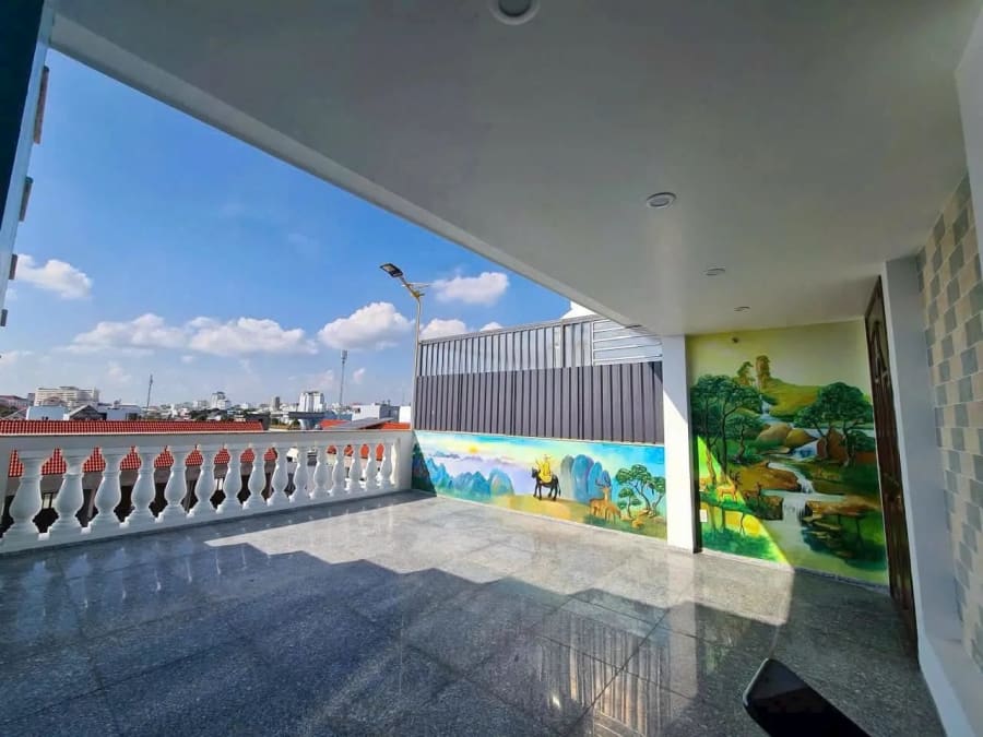 Cho thuê nhà 4 tầng mặt tiền Lý Thái Tổ, KDC Hưng Phú - 28 triệu/tháng — ảnh 9