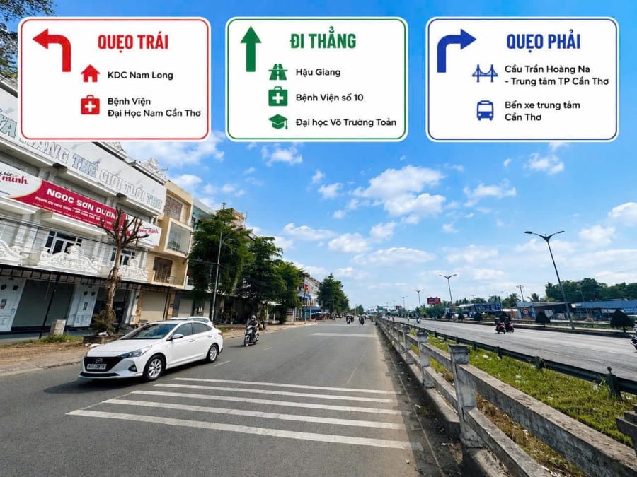 Cho thuê nhà 3 lầu mặt tiền đường Song Hành QL1A, Khu Văn Hóa Tây Đô - 18 triệu/tháng — ảnh 5