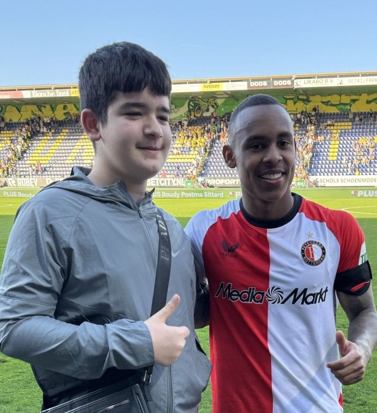 VIP bij Fortuna Sittard vs Feyenoord