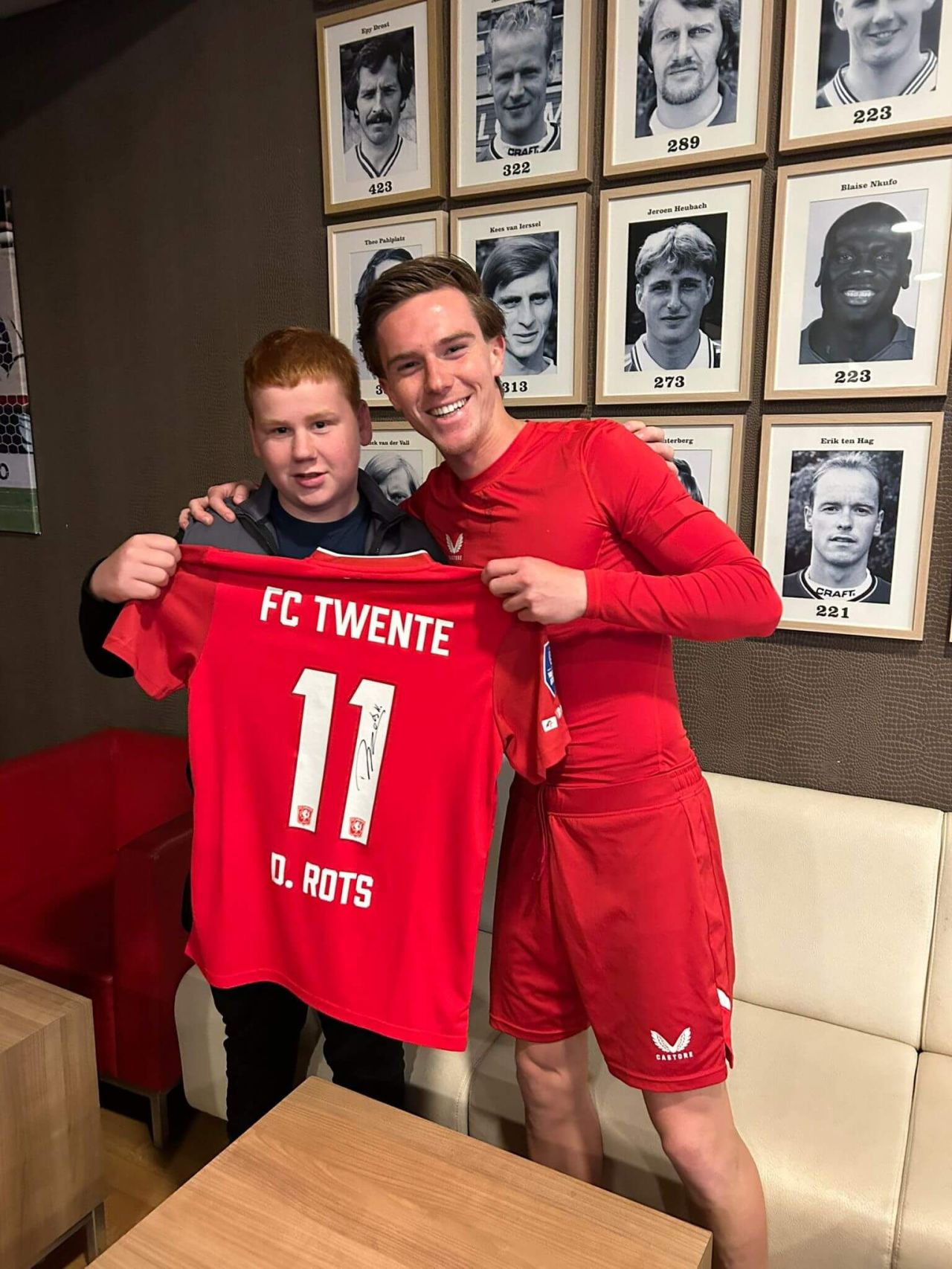De perfecte dag voor Davey bij FC Twente