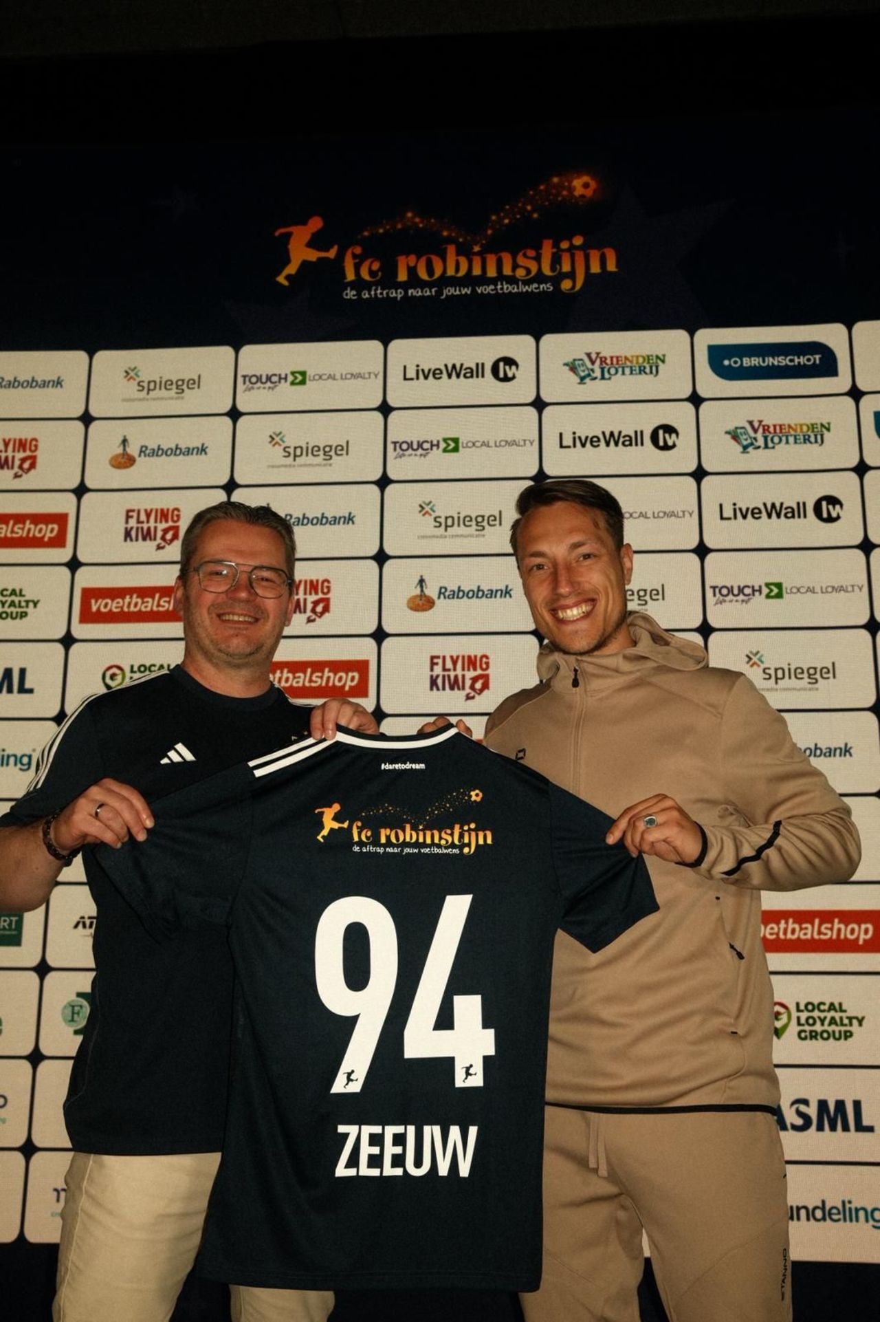 Noah Zeeuw wordt ambassadeur van FC Robinstijn