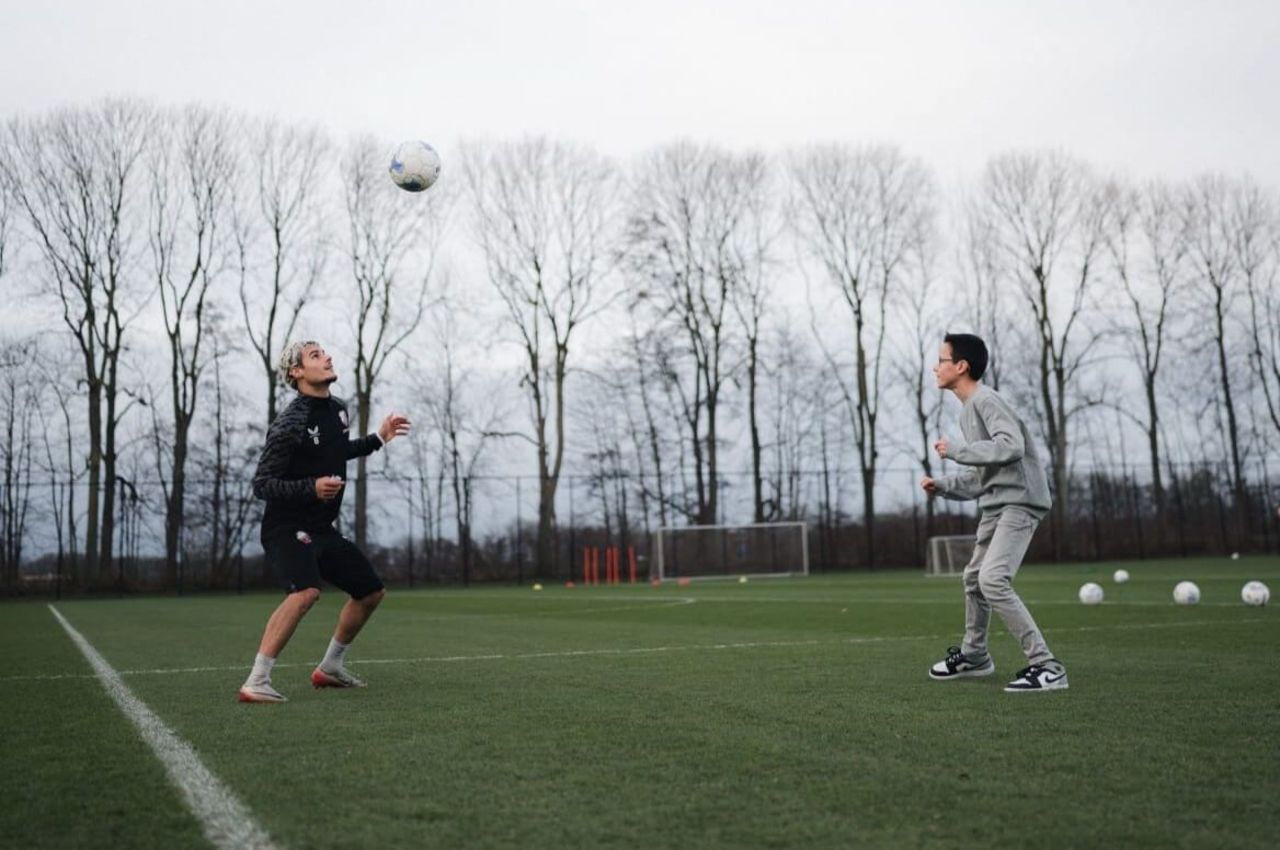 Balletje trappen met Can Bozdogan