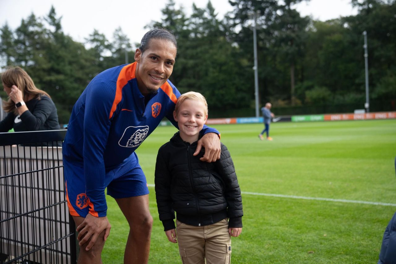 Meet & Greet met Oranje voor Levi