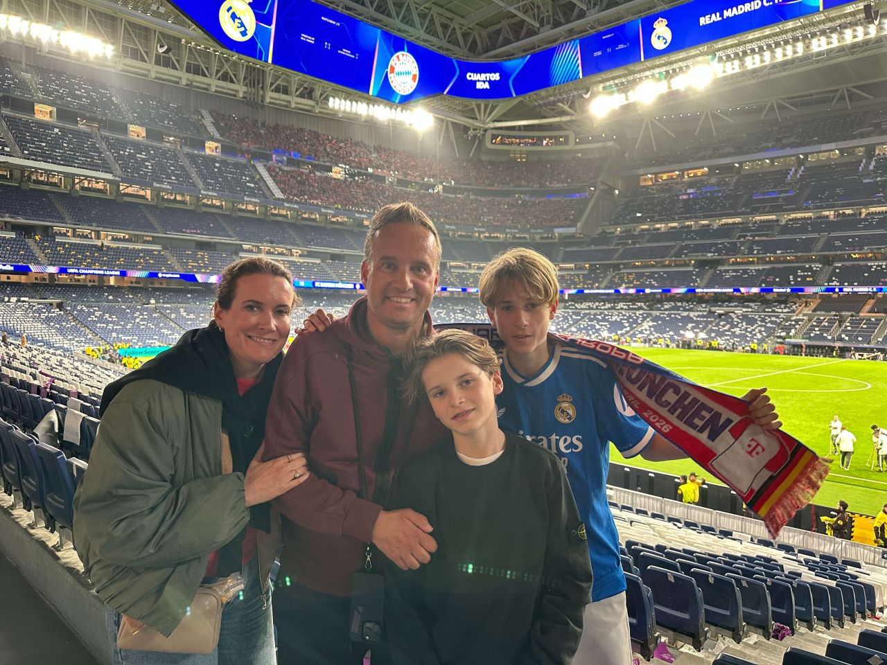 Een onvergetelijk Champions League-avontuur voor Brent & Just in Madrid 