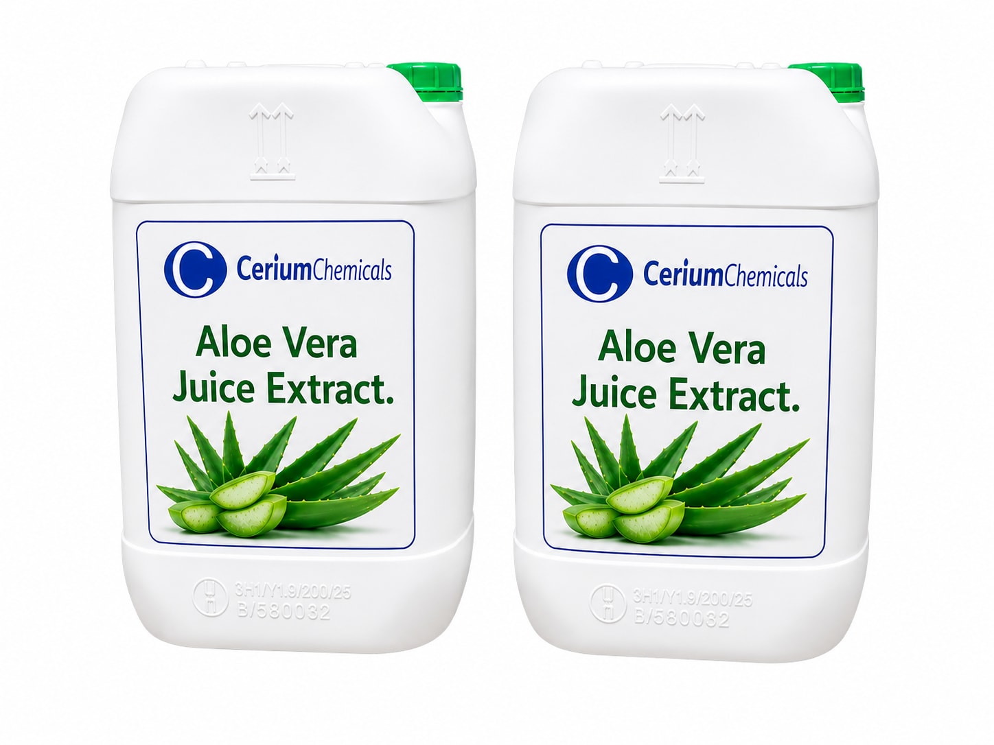 Aloe Vera Extract in Cerium Chemicals packaging