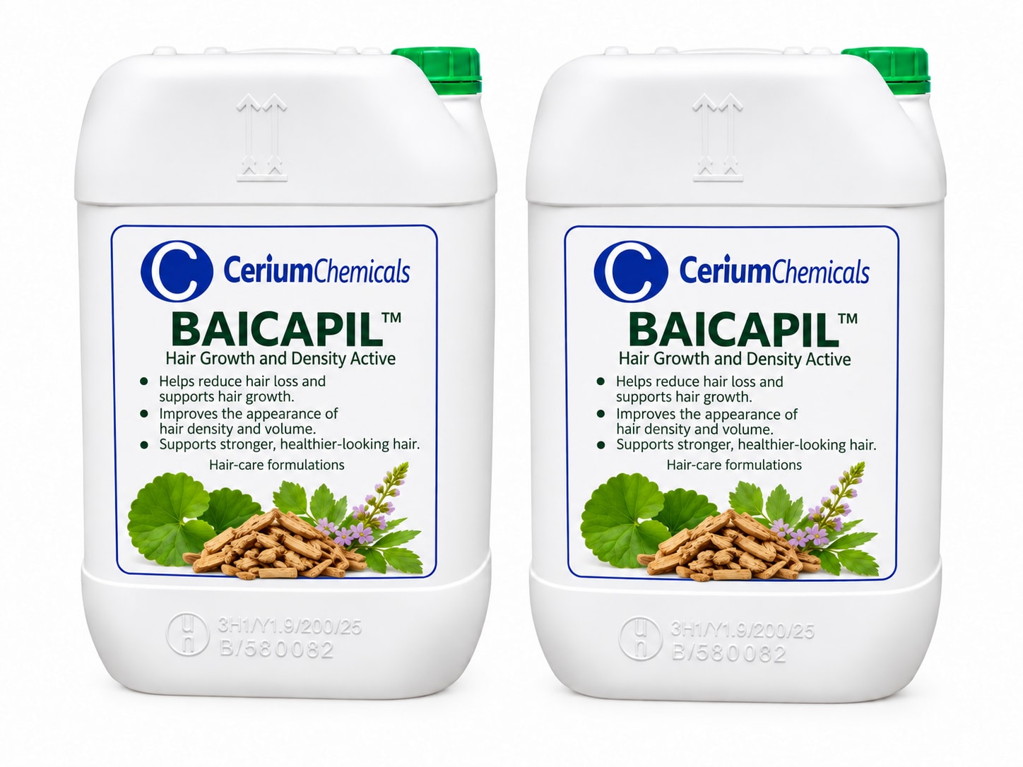 BAICAPIL™ — Hair Growth and Density Active product image with the supplied hair-care wording.