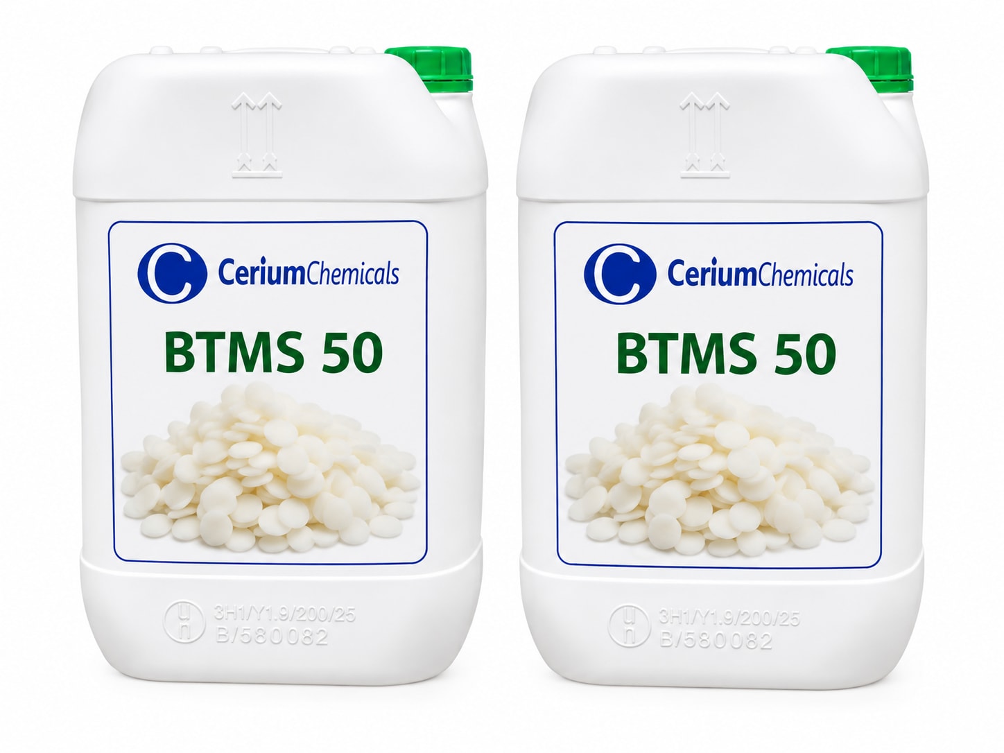 BTMS 50 in Cerium Chemicals packaging