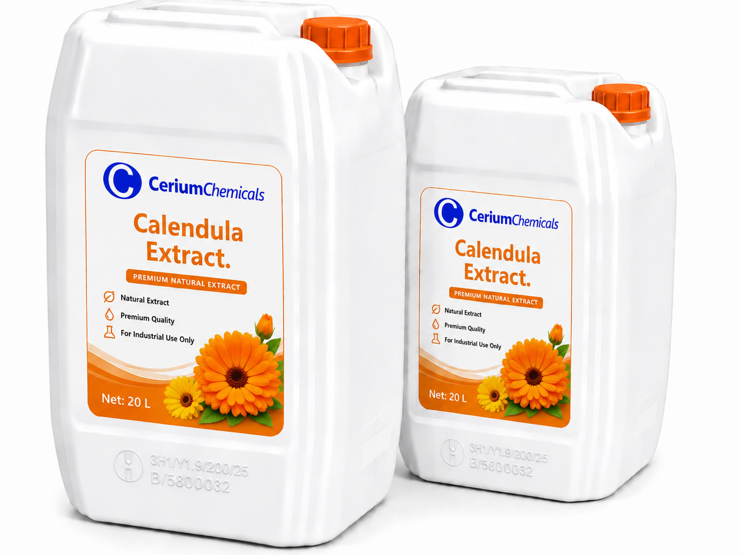 Calendula Extract in Cerium Chemicals packaging