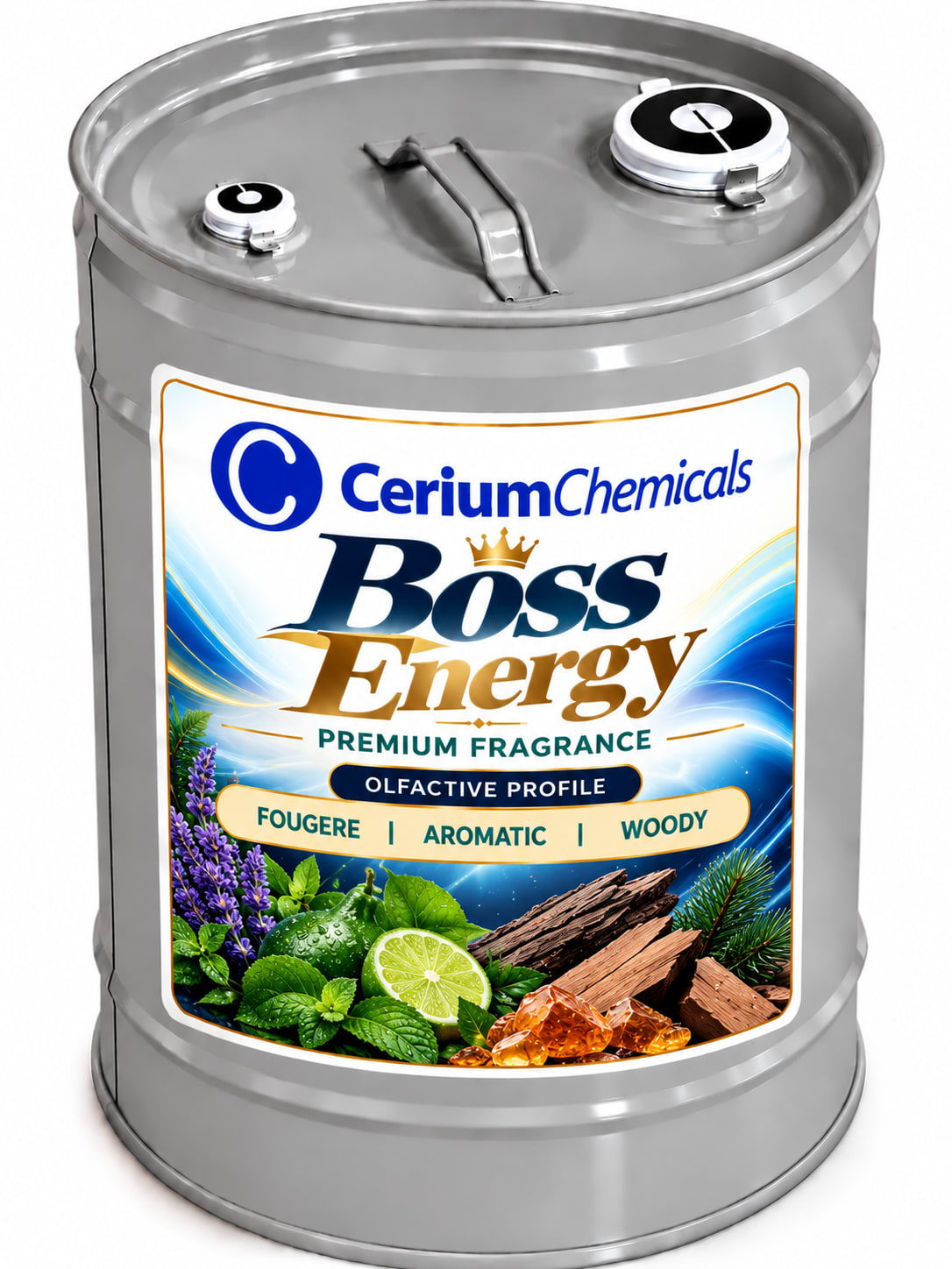 Boss Energy in Cerium Chemicals packaging