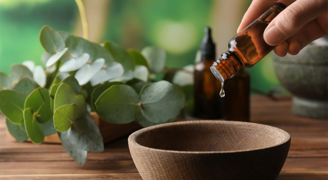 Eucalyptus Oil in Cerium Chemicals packaging