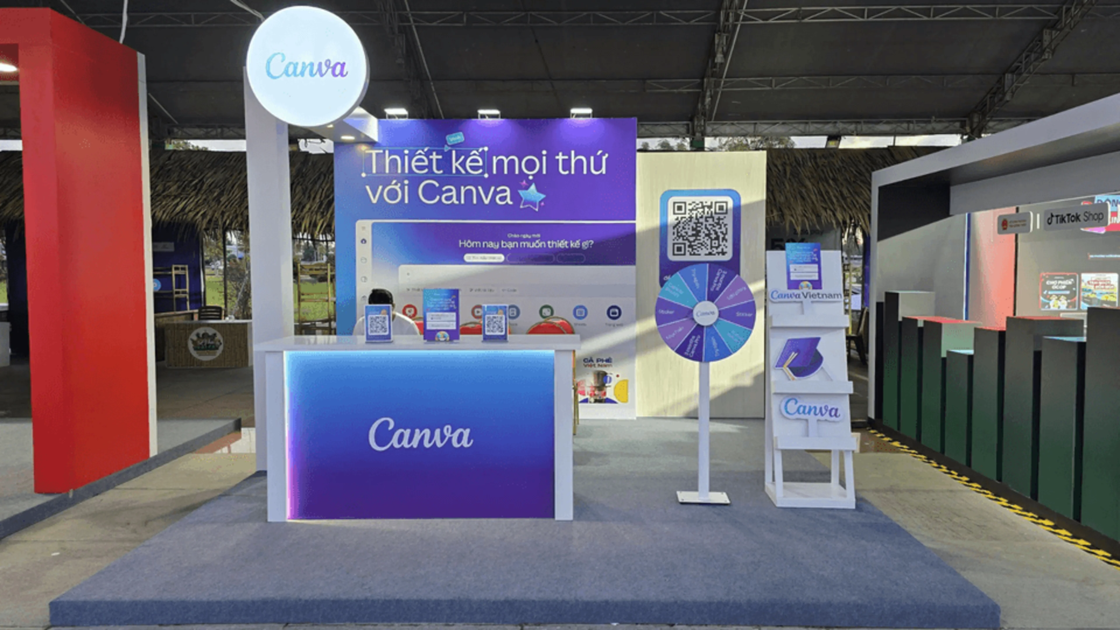 BOOTH TRIỂN LÃM TẠI LỄ HỘI TRÁI CÂY ĐỒNG THÁP