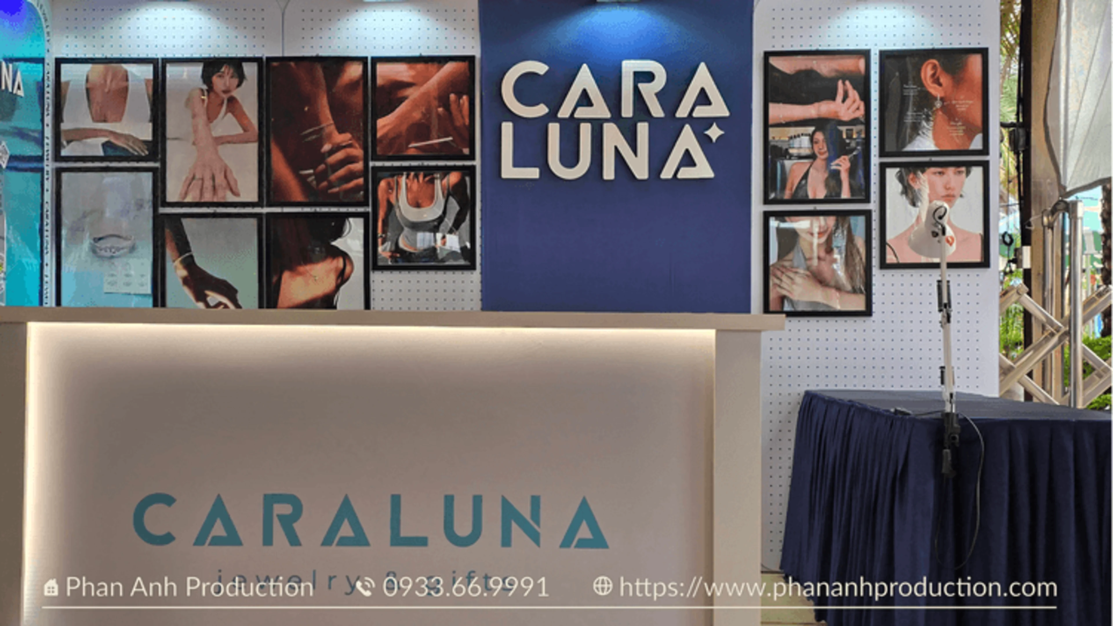 CARA LUNA - Booth trang sức