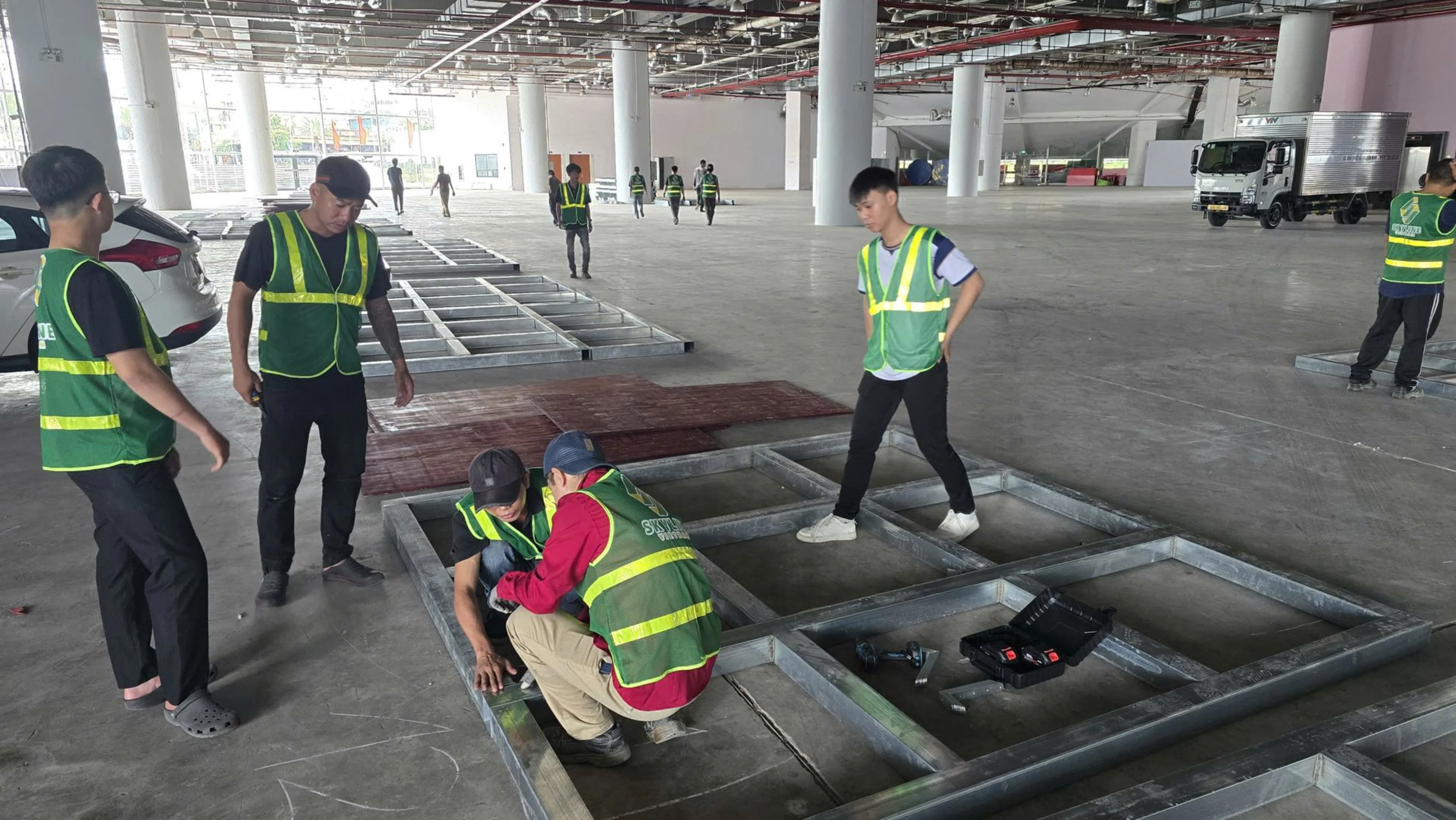 THI CÔNG 200 GIAN HÀNG OCOP TẠI QUẢNG NINH