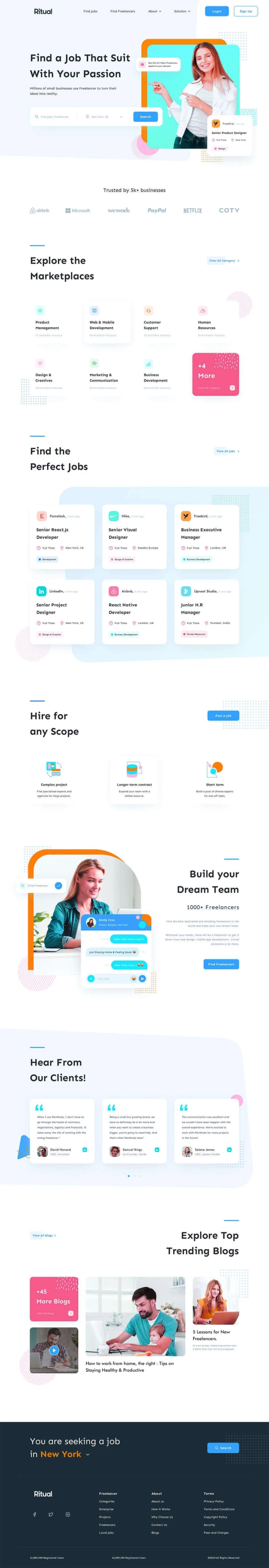 UI/UX Design project 6