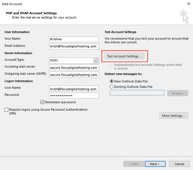 internal and external url for office 365 setup mac