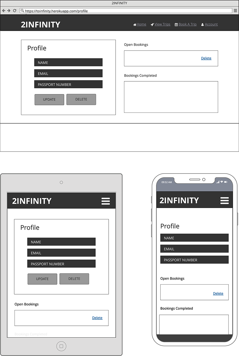 User Profile Template User Profile
