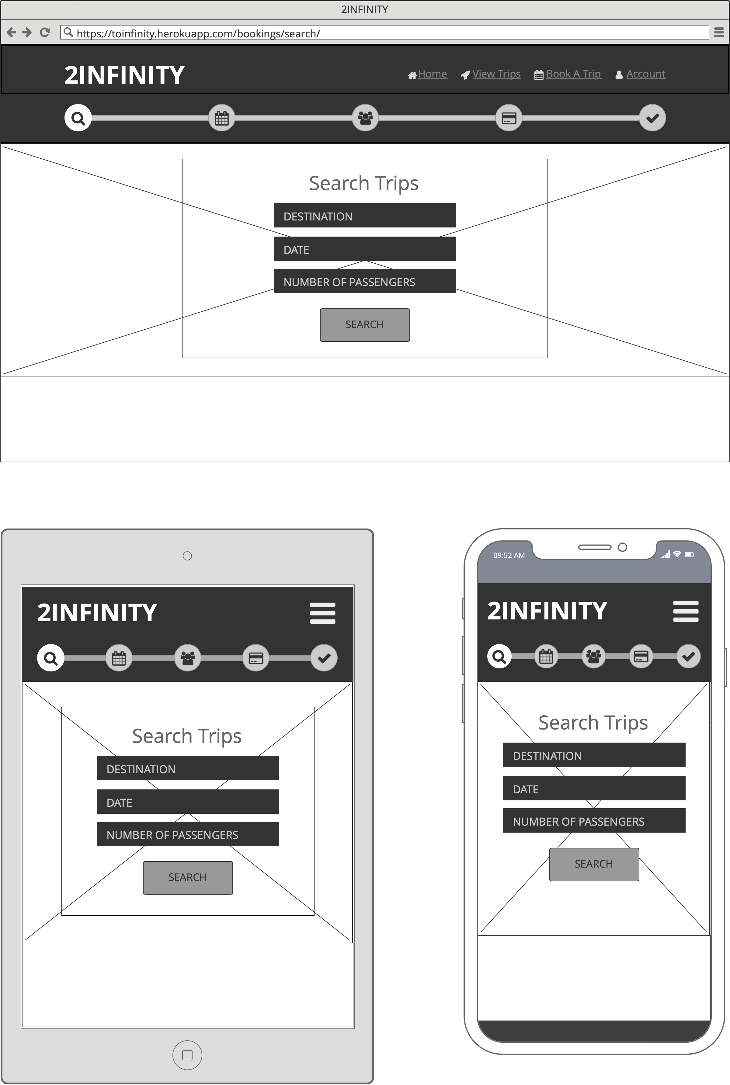 Search Trip Template Book a Trip