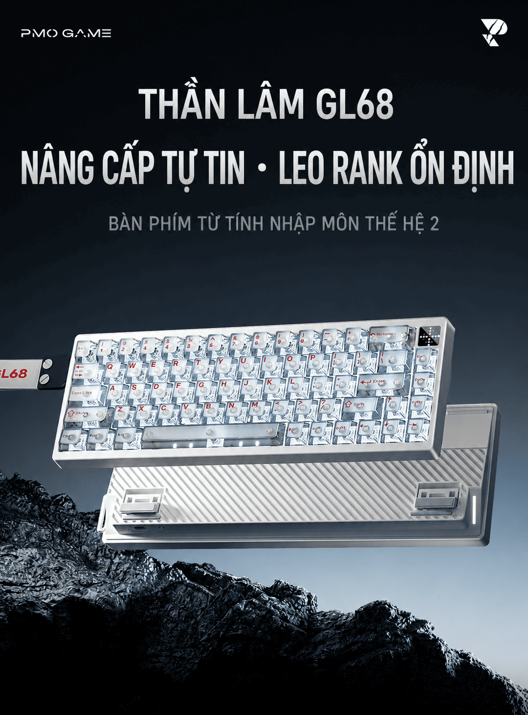 PMO SHENLIN GL68 bàn phím từ tính thế hệ 2
