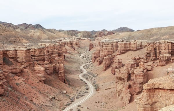 2-Day Almaty Nature Escape: Charyn Canyon, Kolsai & Kaindy Lakes