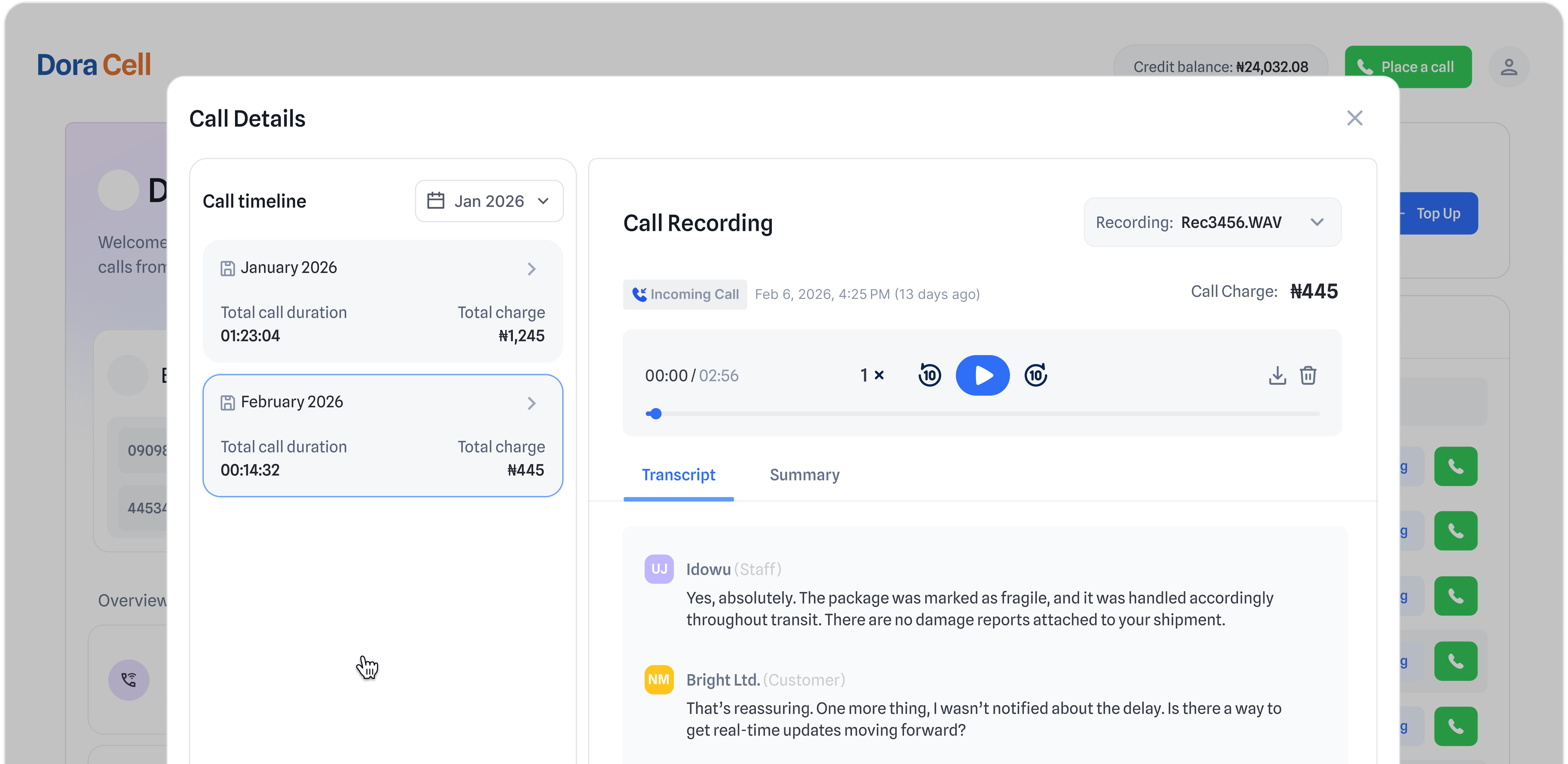 AI powered conversation