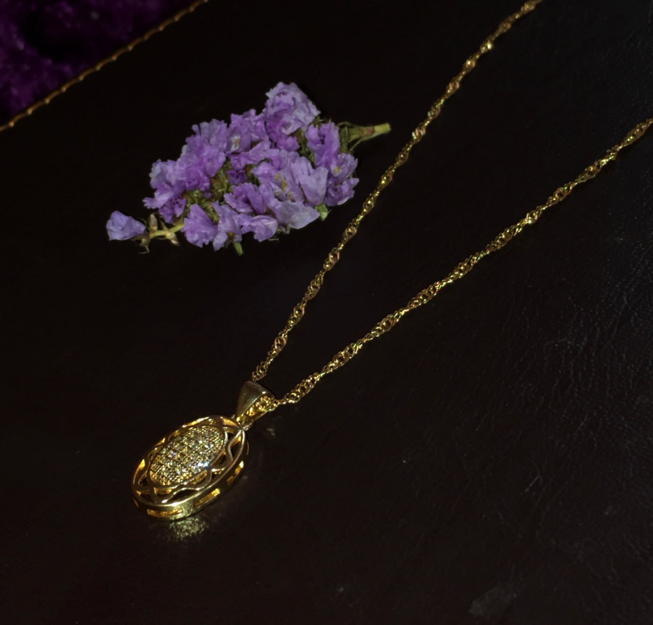 Gold Charm Necklaces