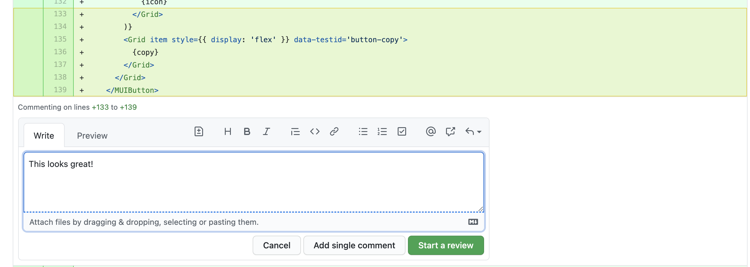 Allow Code Comments on GitHub PRs - GitKraken