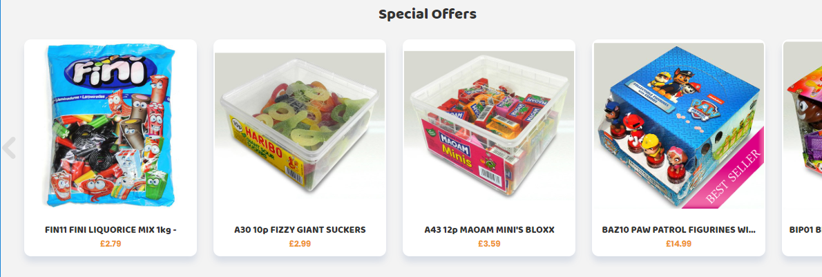 Product Scroller Ekm