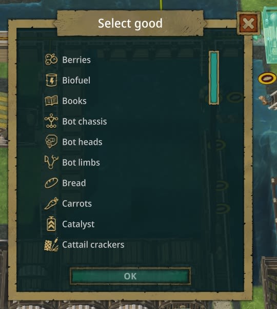 Search feature for distribution post Timberborn Bugs and Suggestions