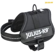 Hundesele Julius K9 Baby 2 150001 Sort 2XS/S 33-45cm