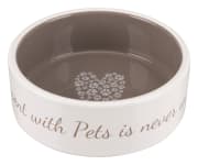 Hundeskål Keramikk Pet`s Home 25053 0,3L Ø12cm Cream/Taupe