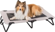 Hundeseng 28212 Dog Lounger M/Metallbein 99x60x19cm Grå/Sort Max 25kg