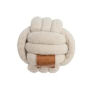 Hundeleke 305-445204 Tauknuteball Skip S Beige Ø10cm/Ø12mm