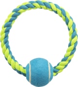 Hundeleke 3266 Tauknutering M/Tennisball 18cm/125g