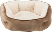 Hundeseng 37842 Othello Semsket/Plysj Brun/Beige 60cm