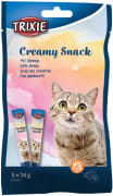 Creamy Snack Katt 42682 M/Tunfisk & Reker 5stk 14g