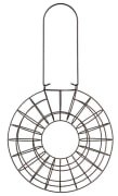 Utefuglautomat 55622 Til 8stk Meiseboller Sort Metall Ø24 x 8cm