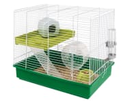 Hamsterbur Duo Hvit 46x29x37,5cm