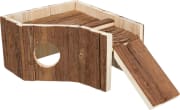 Hamsterhus 61982 Hedwig i Furu M/Tak terrasse 30x26x14cm