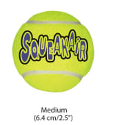 Hundeleke KONG Air Squeaker Ball M 3pk